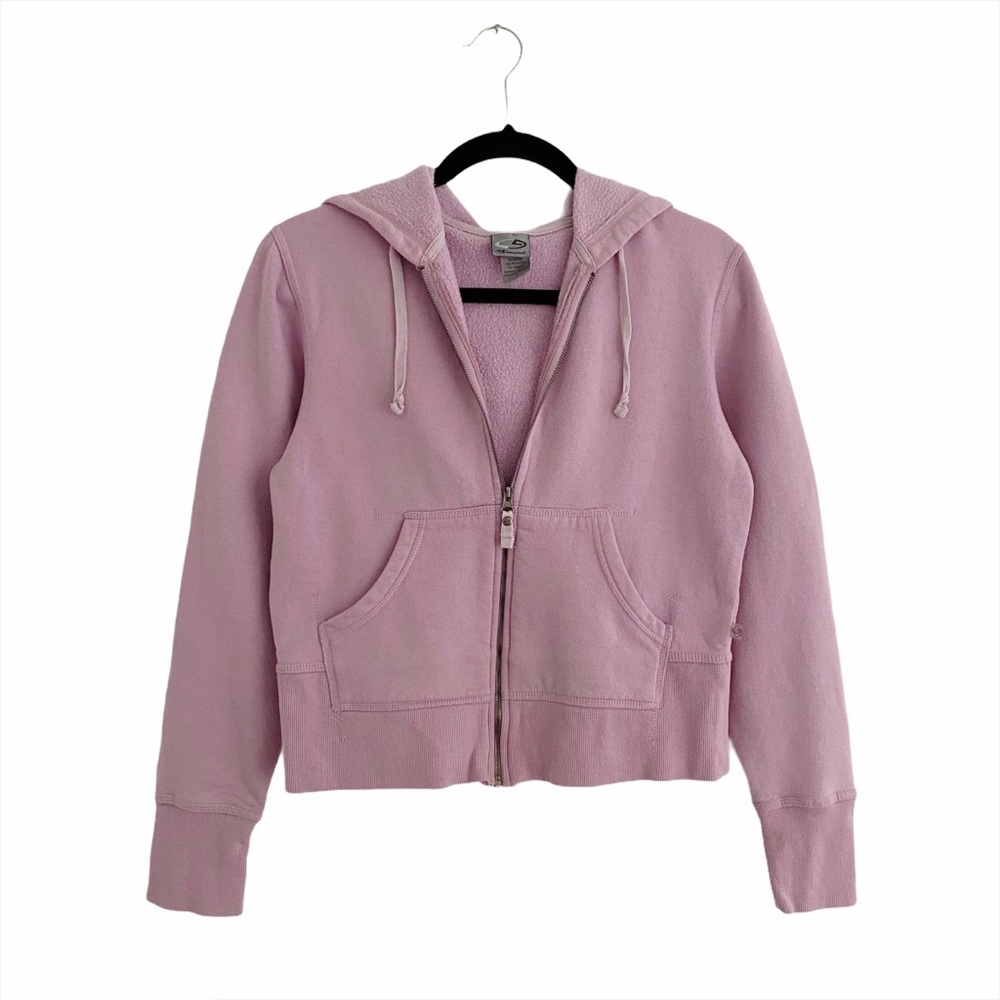 Champion Lilac Zip Up Hoodie Size S